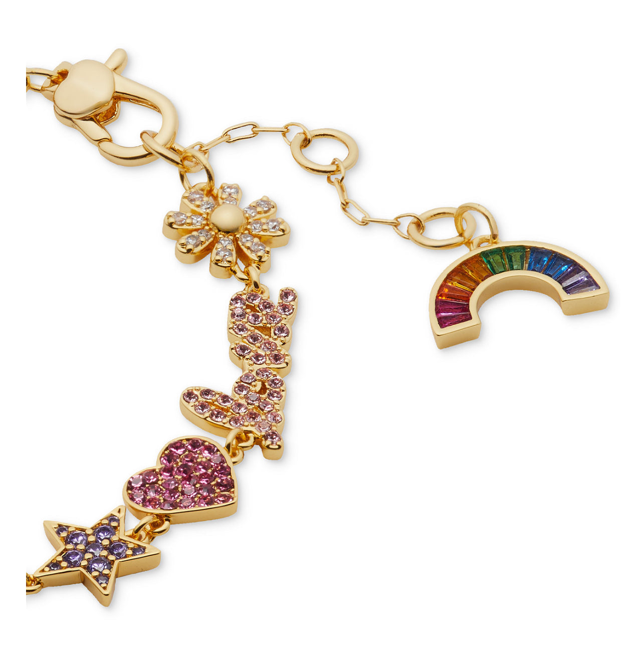 kate spade new york

Gold-Tone Multicolor Crystal Rainbow Joy Charm Bracelet