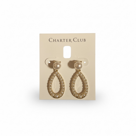 Charter Club Pearl Earrings