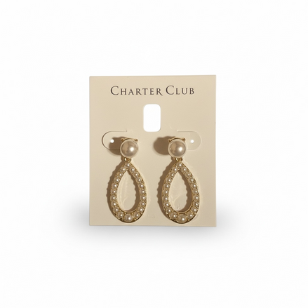 Charter Club Pearl Earrings