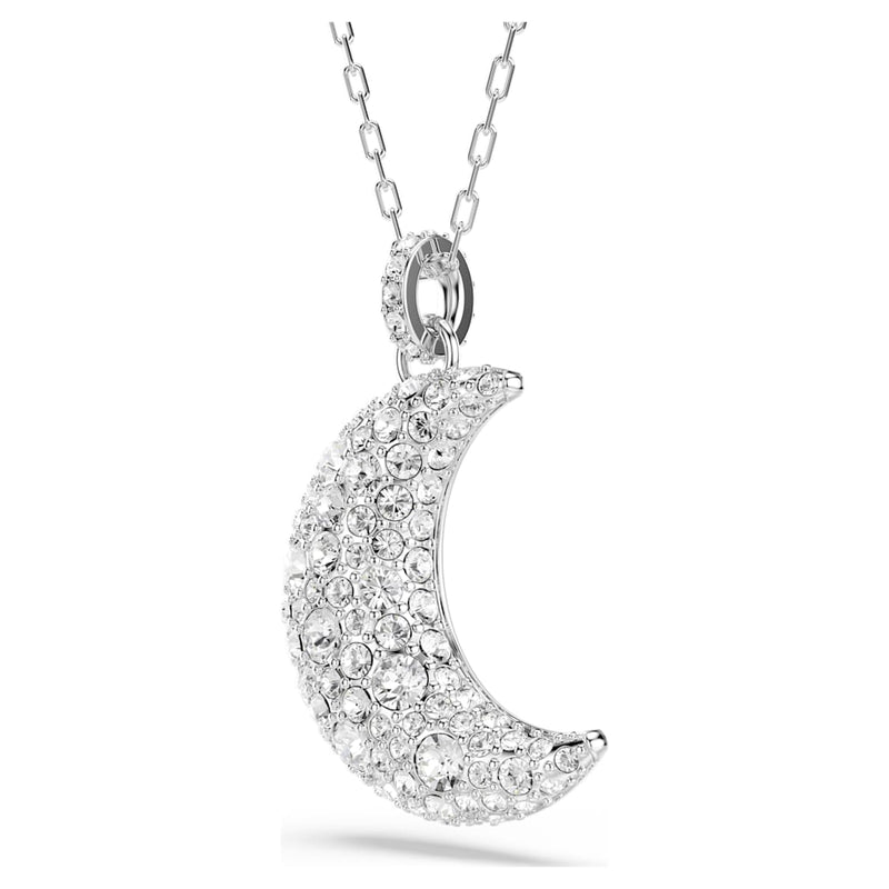 Luna pendant Necklace
Rhodium plated
