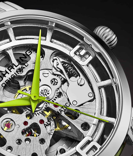 Stuhrling  Winchester 3982 Automatic 40mm Skeleton