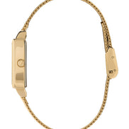 Olivia Burton Women's Quartz Gold-Tone Stainless Steel Mesh Watch