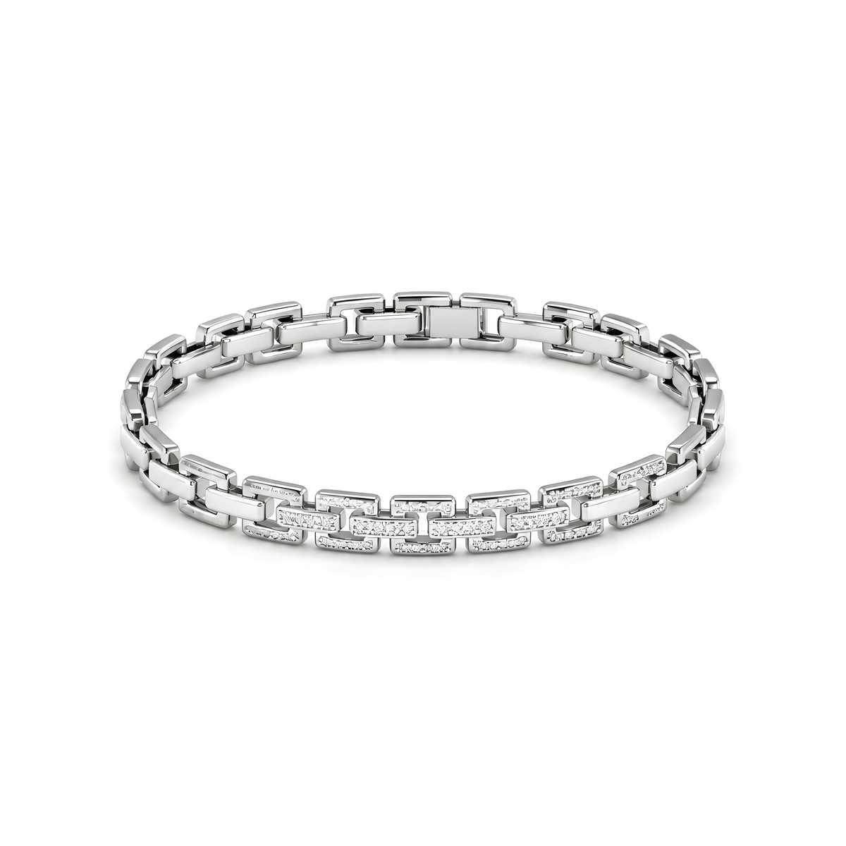 Silver Luxe Link Bracelet