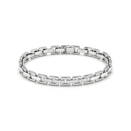 Silver Luxe Link Bracelet