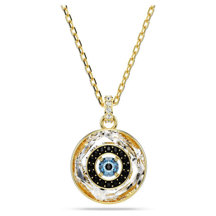 Swarovski Symbolica pendant
Evil eye, Small, Multicolored, Gold-tone plated