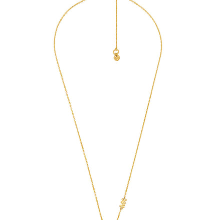 Michael Kors
14K Gold-Plated Sterling Silver Necklace and Earrings Set