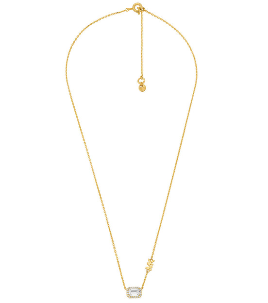 Michael Kors
14K Gold-Plated Sterling Silver Necklace and Earrings Set
