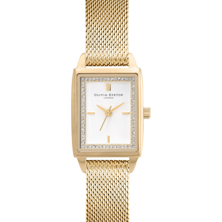 Olivia Burton Women's Quartz Gold-Tone Stainless Steel Mesh Watch

25.5mm x 20.5mm
