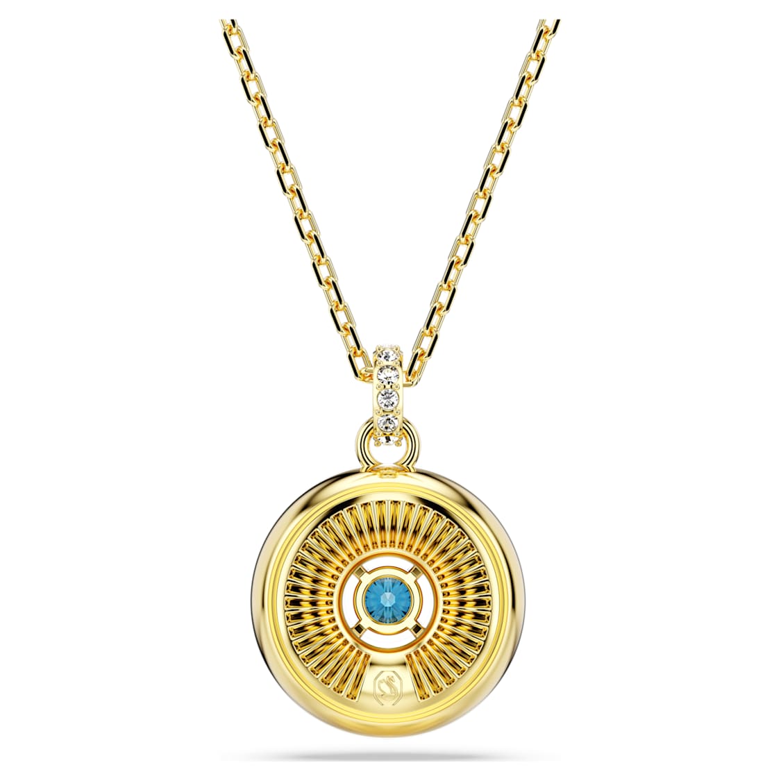 Swarovski Symbolica pendant
Evil eye, Small, Multicolored, Gold-tone plated