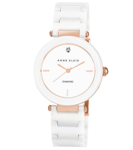 Anne Klein

Women's Diamond Accent White Ceramic Bracelet Watch