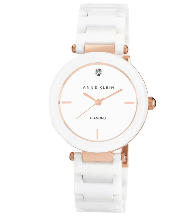 Anne Klein

Women's Diamond Accent White Ceramic Bracelet Watch