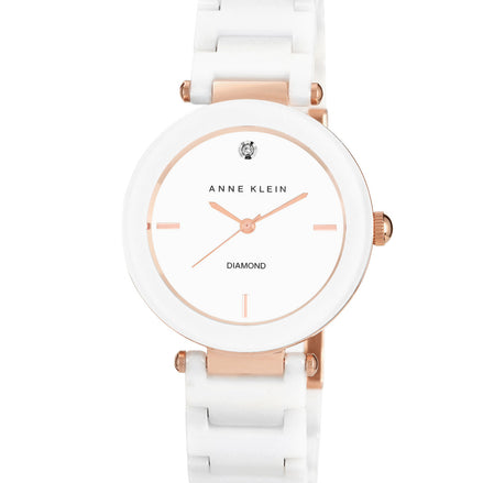Anne Klein

Women's Diamond Accent White Ceramic Bracelet Watch