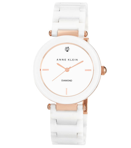 Anne Klein

Women's Diamond Accent White Ceramic Bracelet Watch