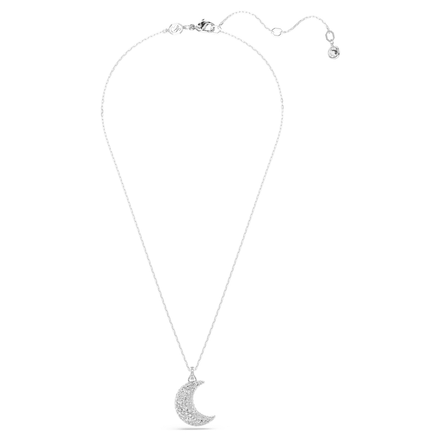 Luna pendant Necklace
Rhodium plated