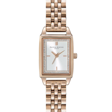 Olivia Burton Women's Quartz Gold-Tone Stainless Steel Bracelet Watch